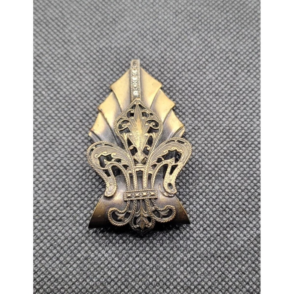 Vintage Fur Clip‎ Filigree Women Mid 20th Century